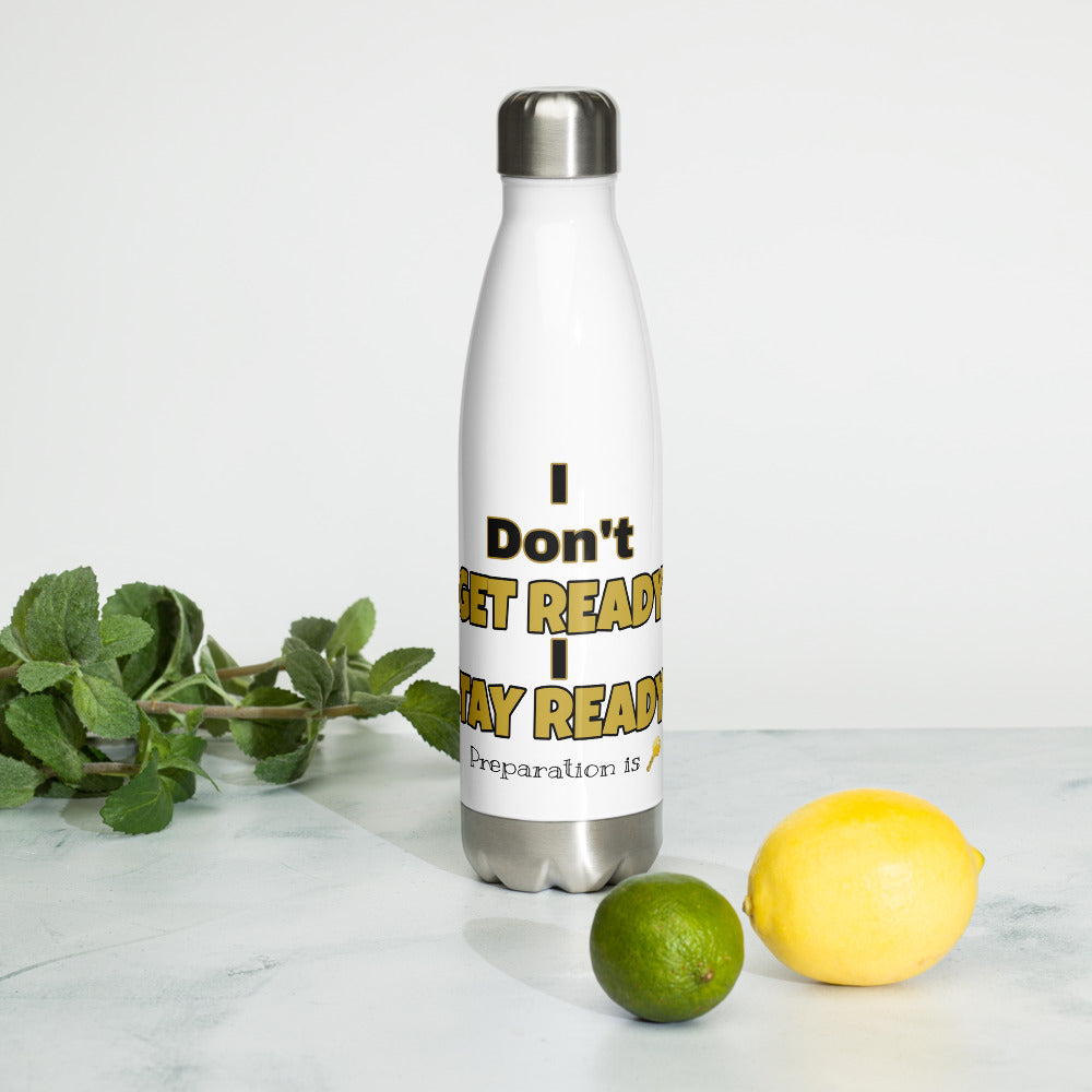 STAY Ready Stainless Steel Water Bottle