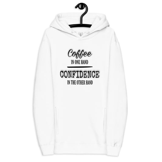 Coffee & Confidence Fashion Hoodie