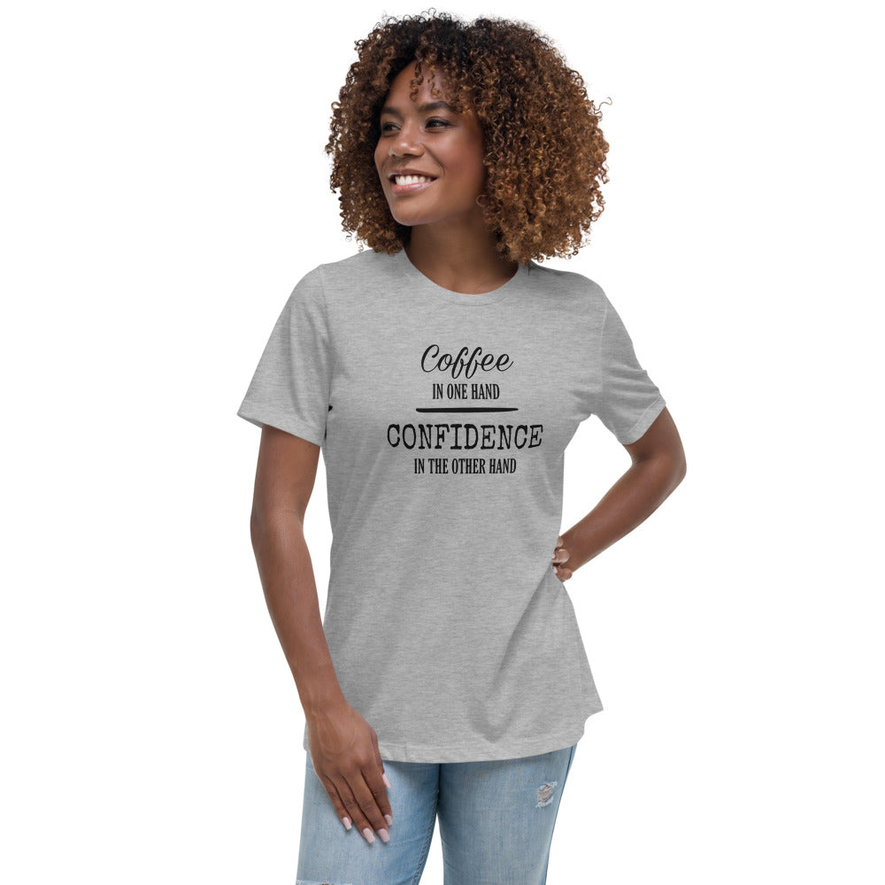 Coffee & Confidence Relaxed T-Shirt