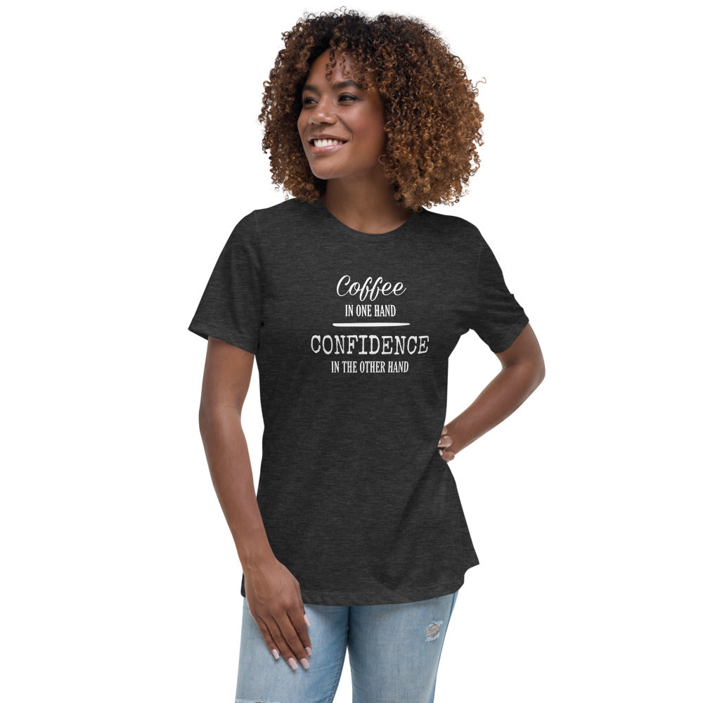 Coffee & Confidence Relaxed T-Shirt