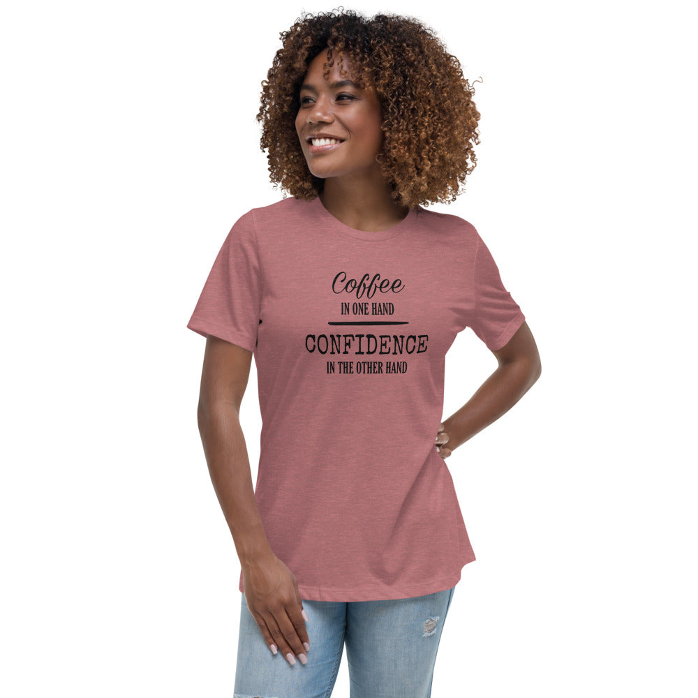 Coffee & Confidence Relaxed T-Shirt