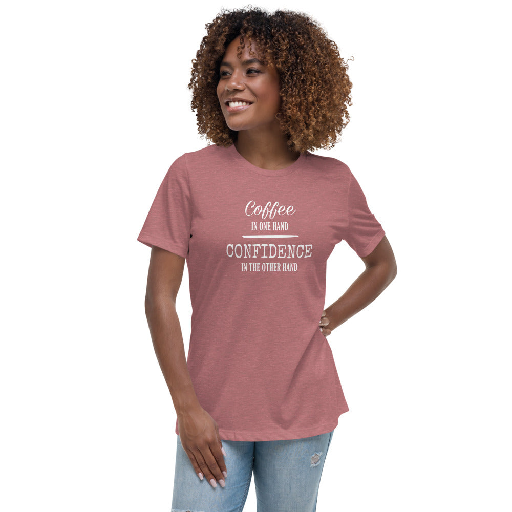 Coffee & Confidence Relaxed T-Shirt