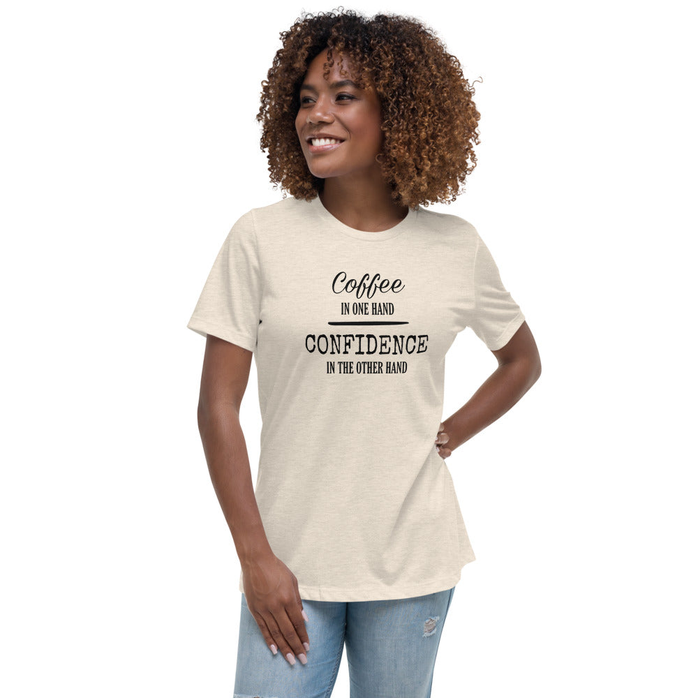 Coffee & Confidence Relaxed T-Shirt