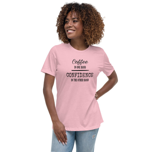 Coffee & Confidence Relaxed T-Shirt